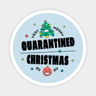 Quarantined Christmas Magnet